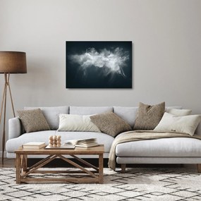Sklenený obraz abstrakcie (70x50 cm)