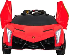 Elektrické autíčko Lamborghini Veneno červené