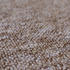 Spoltex, AKCIA: 100x630 cm Metrážny koberec Balance 91 sv. hnedý, šíře, hnedá, filc, chodba / predsieň