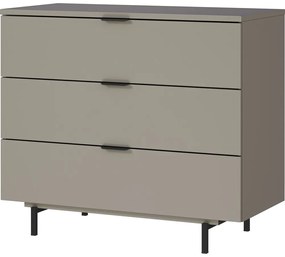 Sivá detská komoda 105x92x54 cm Tomino – Germania