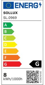 LED žiarovka E27 4000k 7,5w 690lm