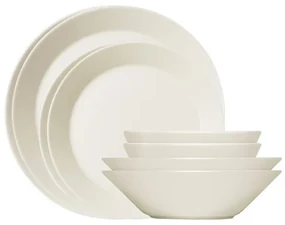 Sada porcelánu Teema, 8ks, biela