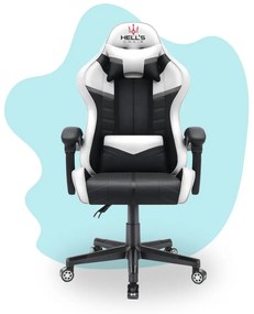 Detské herné kreslo HC - 1004 čierno bielej farby