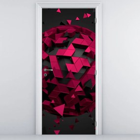 Fototapeta na dvere - 3D abstrakcia (95x205cm)