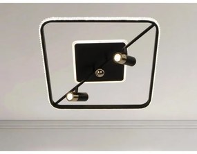 LED Stmievateľné stropné svietidlo LED/70W/230V 3000-6500K čierna + diaľkové ovládanie