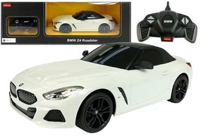 LEAN TOYS Auto BMW Z4 Roadster Rastar  na diaľkové ovládanie 1:18  R/C biela RTR