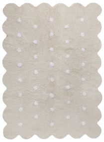 Lorena Canals koberce Pre zvieratá: Prateľný koberec Biscuit Beige - 120x160 cm