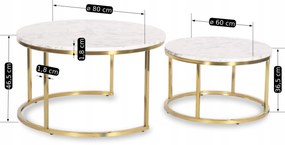 PROXIMA.store - Konferenčné stolíky OLIS VEĽKOSŤ: MAXI