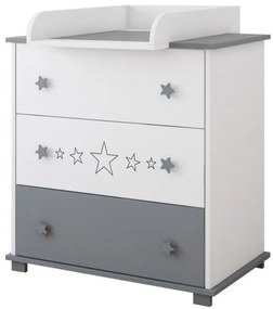 Komoda COLOR s 3 zásuvkami - VIAC FARIEB