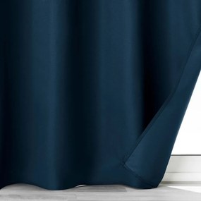 Tmavomodrý zatemňovací záves z mikrovlákna 140x260 cm Obscure – douceur d'intérieur