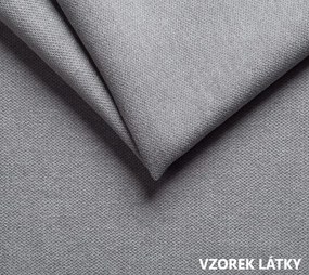 Rozkladacia trojmiestna pohovka Dream 195 cm sivá
