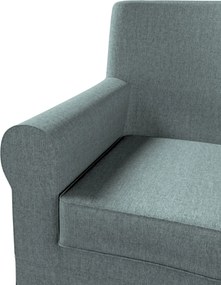 Poťah na kreslo Ektorp Jennylund farba produktu modrá látka zapletaná