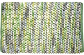 Kúpeľňový koberček Mosaic 50x80 cm, zelená