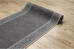 Protišmykový behúň ST.TROPEZ 94 sivý, rám - Výpredaj