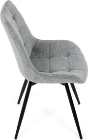 Jedálenská stolička sivá HC-T1130 GREY2