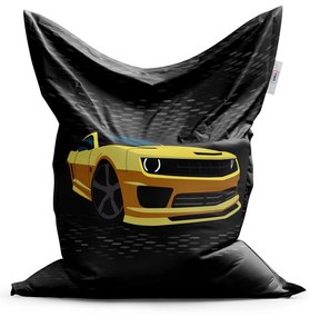 Sablio Sedací vak Chevrolet Camaro Bodky - 150x100 cm