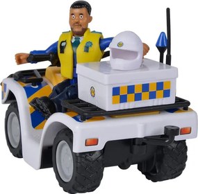 Policajná štvorkolka Požiarnik Sam Smoby 8367 Malcolm