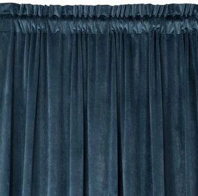 Dekorstudio Zamatový záves ZUW-08 v granátovej farbe