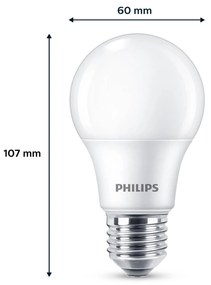 Philips LED E27 4,9W 470lm 2 700 K matná 6 ks