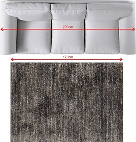 Koberec Royal Nomadic Living dark grey/sailor blue 120x170cm