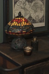 Stolná lampa Tiffany - Ø 22 * 21 cm 1x E14 / Max 40W