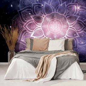 Tapeta Mandala s pozadím galaxie - 225x150