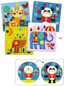 Filcové koláže – Veselé zvieratá