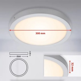 Briloner 7141-014 - LED Stropné svietidlo FIRE LED/21W/230V 3000K