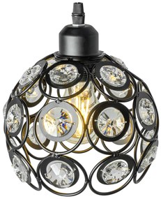 Toolight Edison, závesné svietidlo 3xE27 APP209-3CPR, čierna, OSW-30002