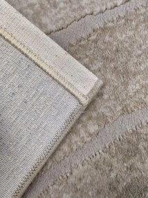 Koberec Mila Venice 7874A tmavosivý / hnedý