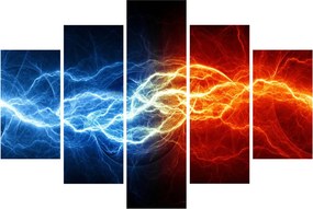 Obraz elektrického napätia (150x105 cm)