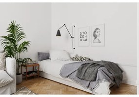 ByRydens 4300530-4002 - Nástenná lampa YUKON 1xE27/5W/230V čierna