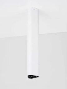 LED bielo-čierne dizajnové stropné svietidlo Etho 30
