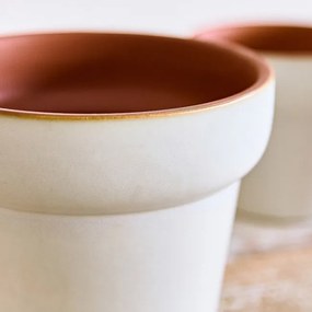 Kvetináč MAYA krémový 885384 - drobné poškodenie