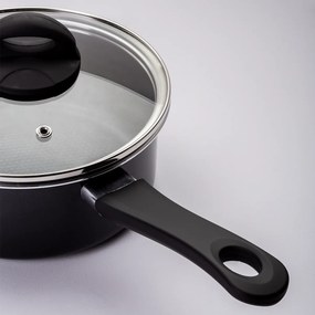 Rajnica so sklenenou pokrievkou ø 18 cm – Venus Lunasol Induktion black - 600547
