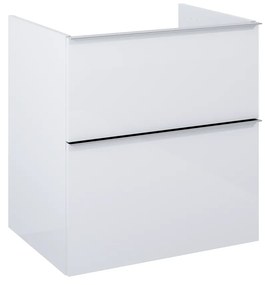 Elita Look, skrinka pre umývadlo na pultovú dosku 60x45x64 cm 2S PDW, biela lesklá, ELT-167089