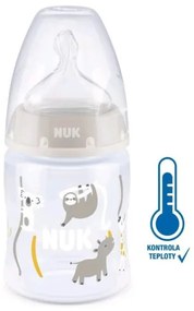 NUK Dojčenská fľaša NUK First Choice Temperature Control 150 ml beige