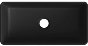 Mexen NADIA UMÝVADLO, 46x23 CM, ČIERNA-MATNÁ, 21614685