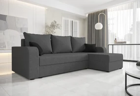 Rohová rozkládacia sedačka MARIKA, 240x90x139 sawana 05/sawana 14