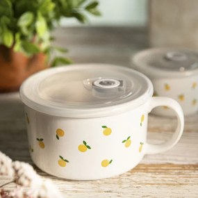 Miska s vekom BALIS s citrónmi a uškom 886664