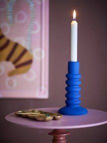 Bloomingville Svietnik Thorne Blue 18,5 cm