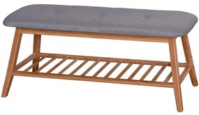 Skrinka na topánky Bambus Nicola