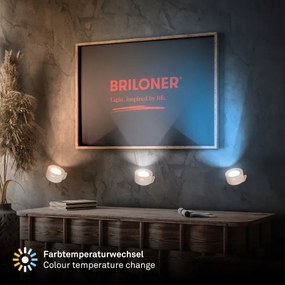 Briloner 3896011 - LED stmievateľné nabíjateľné nástenné svietidlo LED/1,6W/5V 1500 mAh béžová