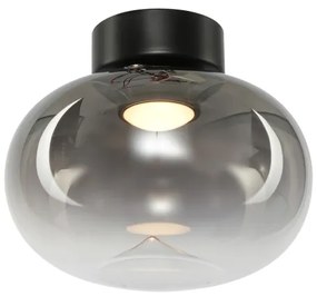LED Stropné svietidlo VASO LED/4W/230V pr. 18 cm čierna/dymová