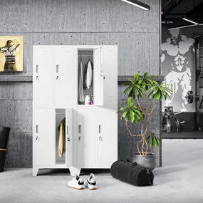 Pracovná šatníková skriňa BHP BARTEK 2 Plus 559 x 1720 x 450 mm