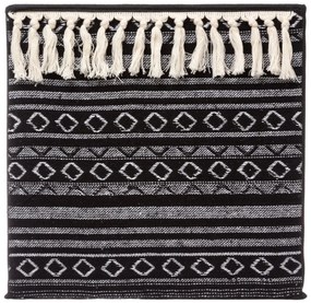 Úložný box Tassel, 31x31x31 cm, čierna