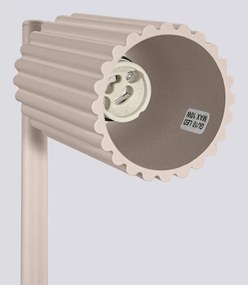 Taupe kovová stolová lampa (výška 43 cm) Gleam – Sollux