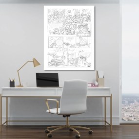 Gario Obraz na plátne Príbeh o myšiach - Saqman Rozmery: 40 x 60 cm
