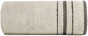 BAVLNENÝ UTERÁK KORAL SADA 6KS 50X90 CM BÉŽOVÁ