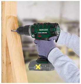 Parkside®  Aku príklepový vŕtací skrutkovač 3 v 1 20 V Psbsa 20-Li C3 + Akumulátor 20 V/2 Ah + Nabíjačka na akumulátor 20 V/2,4 A  (800011711)